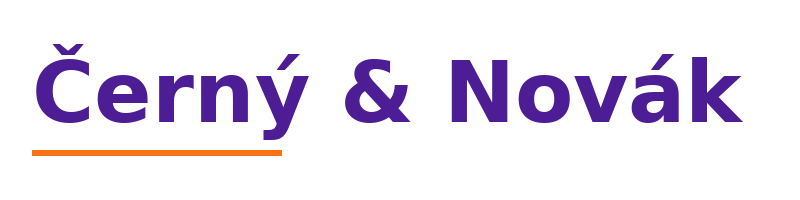 Černý & Novák logo